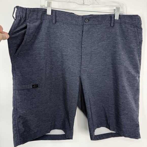 Greg Norman Mens Golf Tech Shorts Size 40 Blue 9" Inseam - Picture 7 of 7